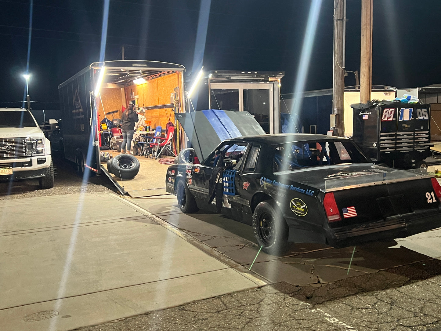 Super Stock with 5FT Pit Lights