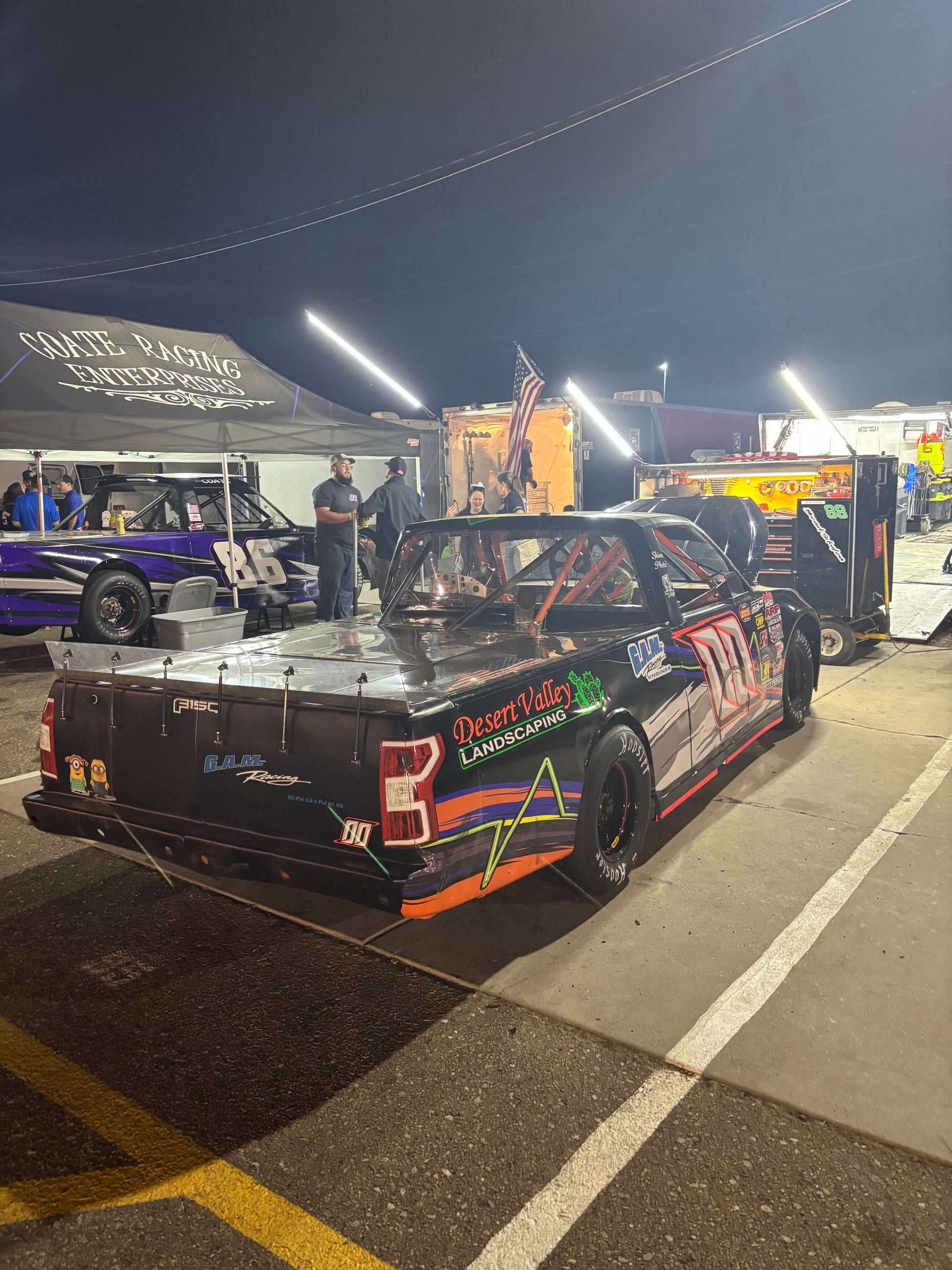 Pro Truck at Colorado National Speedway - 5Ft Pit Lights