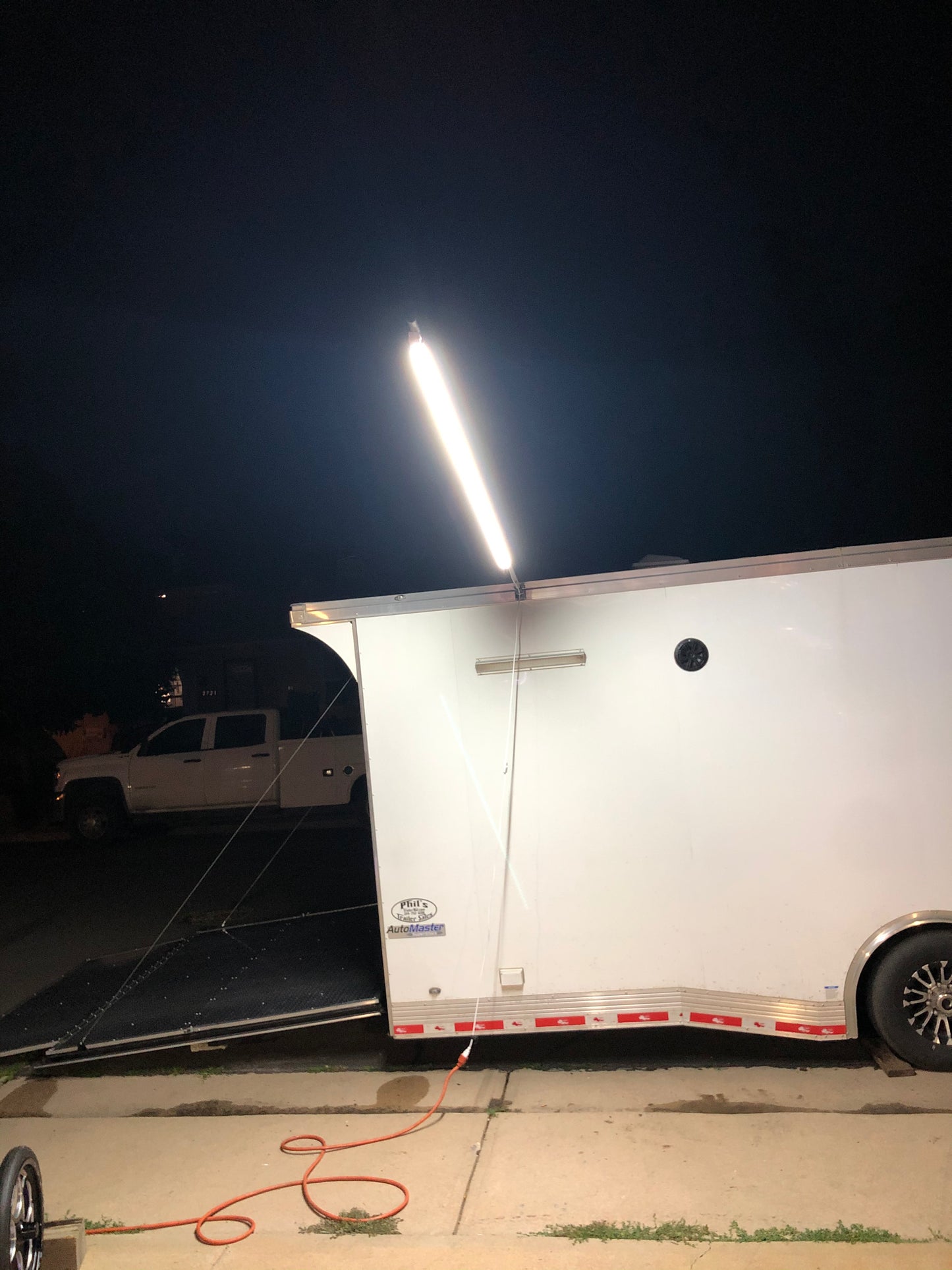 Race Car Trailer Pit Light 10FT Single - 14,500 Lumen